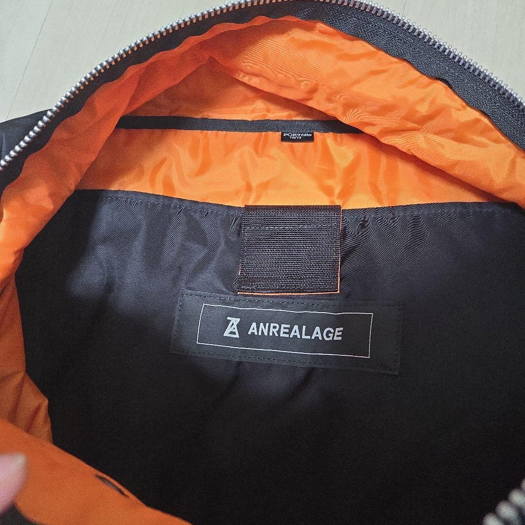 PORTER×ANREALAGEコラボ OVERSIZE WAIST BAG 黒