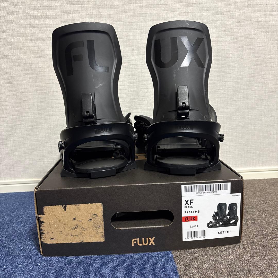 FLUX XF ブラック ビンディング Mサイズ 23-24モデル 箱付き