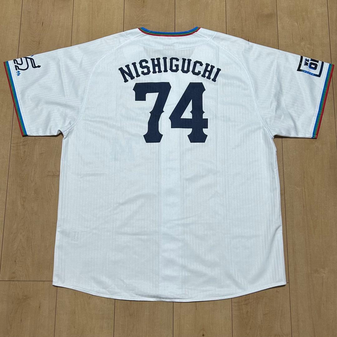 埼玉西武ライオンズ　西口文也　75周年記念レプリカユニフォーム　Lサイズ