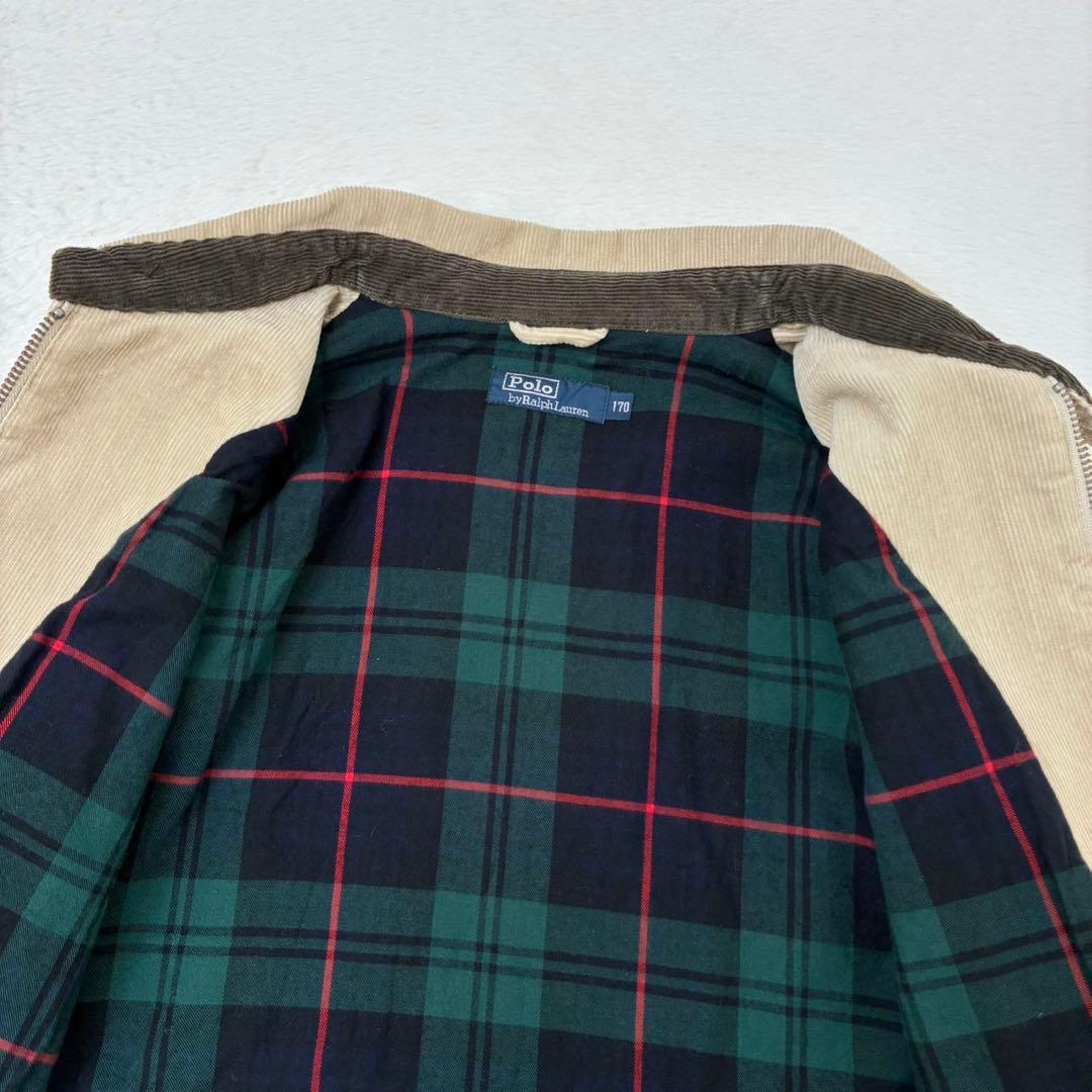 ポロバイラルフローレン　スウィングトップ　コーデュロイ　ベージュ　Mサイズ相当