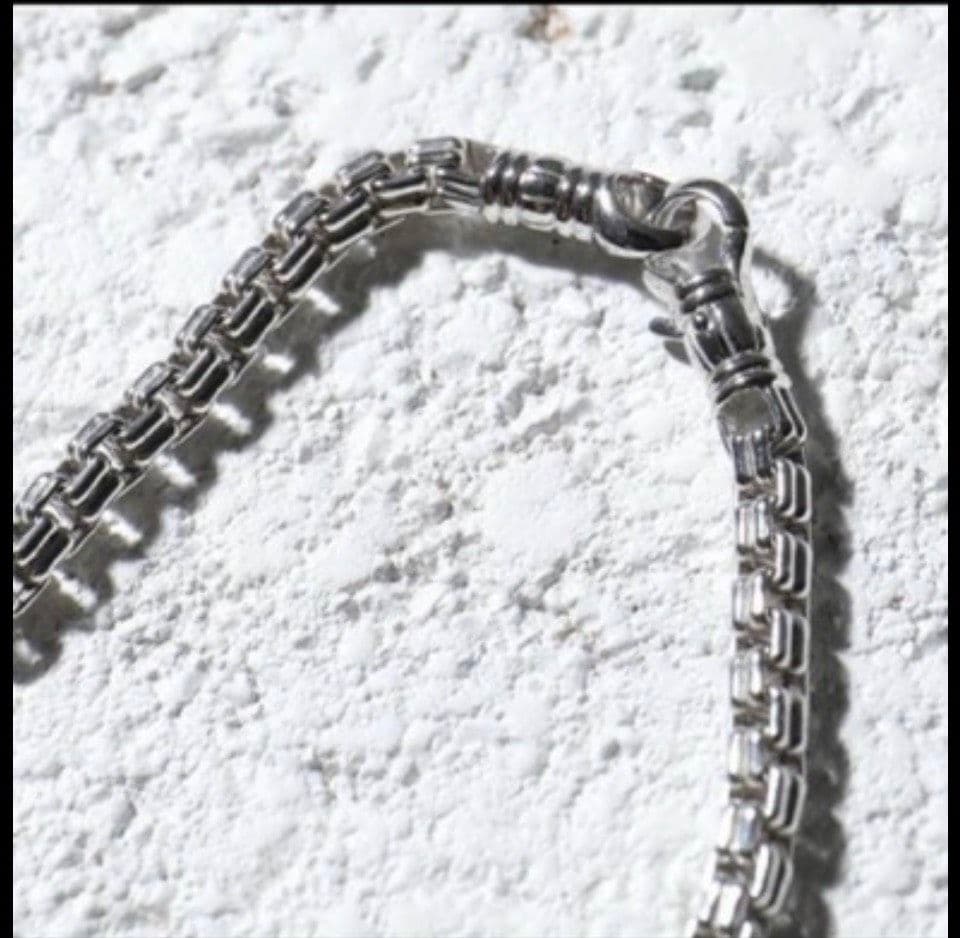 トムウッド/ヴェネチアンブレスレット/ダブル/シルバー/7インチ