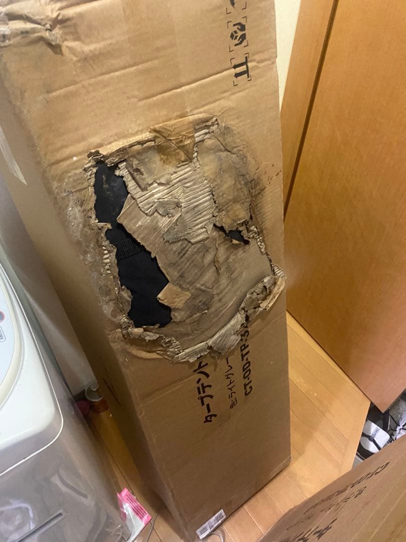 ライトグレー テント 3m x 6m