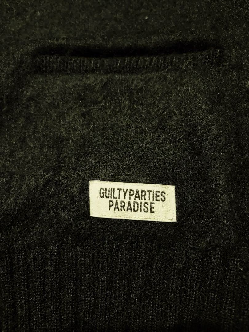 専用WACKO MARIA MOHAIR CARDIGAN BLACK