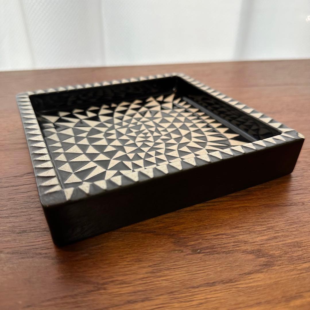 希少品 スティグ・リンドベリ ドミノ トレイ 灰皿 Stig Lindberg