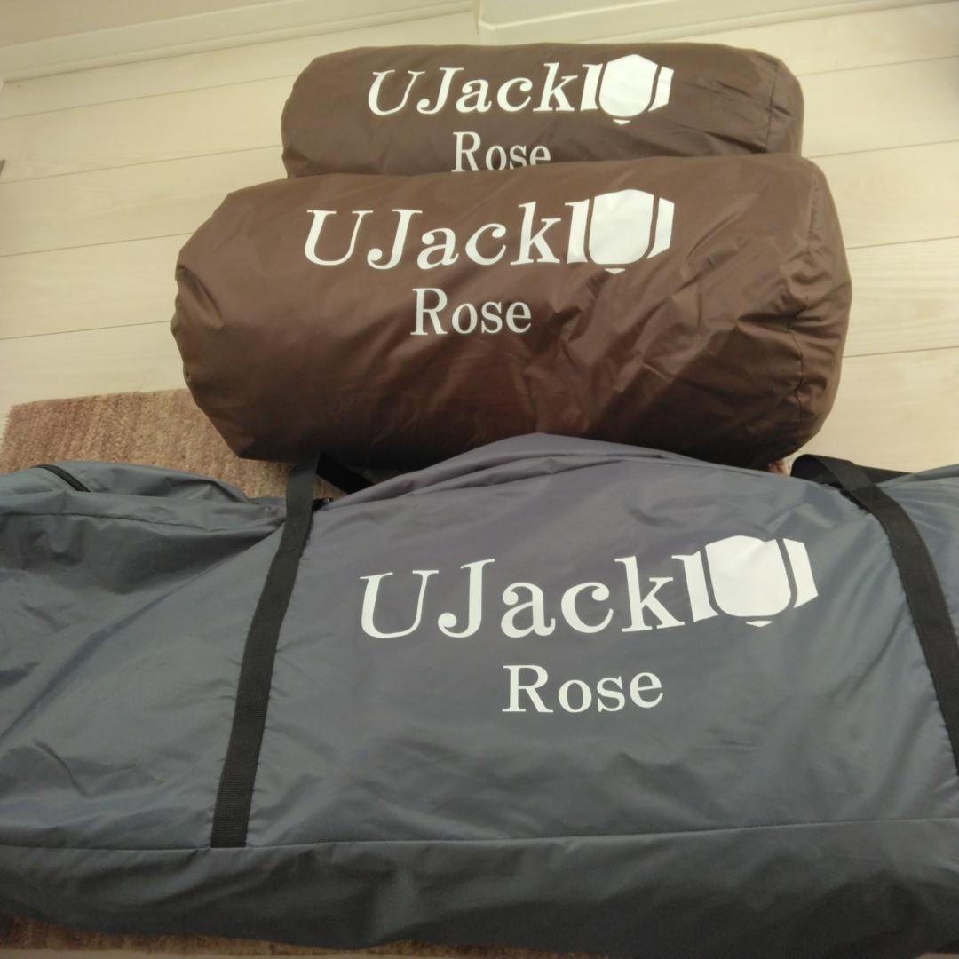 U-JACKローズテント３点セット・フル、ハーフサイズインナーテント