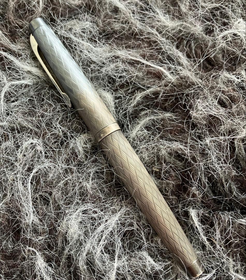 PLATINUM プラチナム 万年筆 銀製 ALLOY Pt　中字