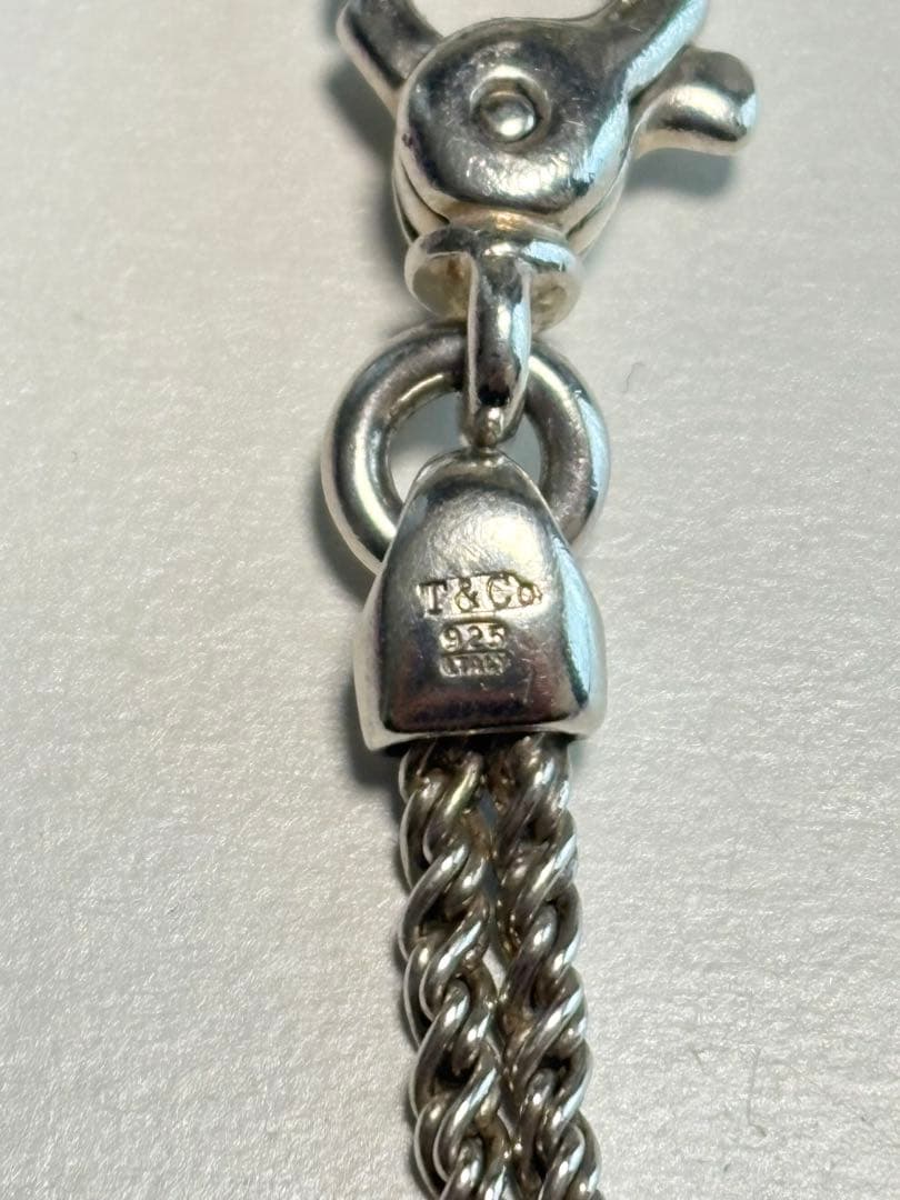 ティファニー　ダブルロープブレスレット