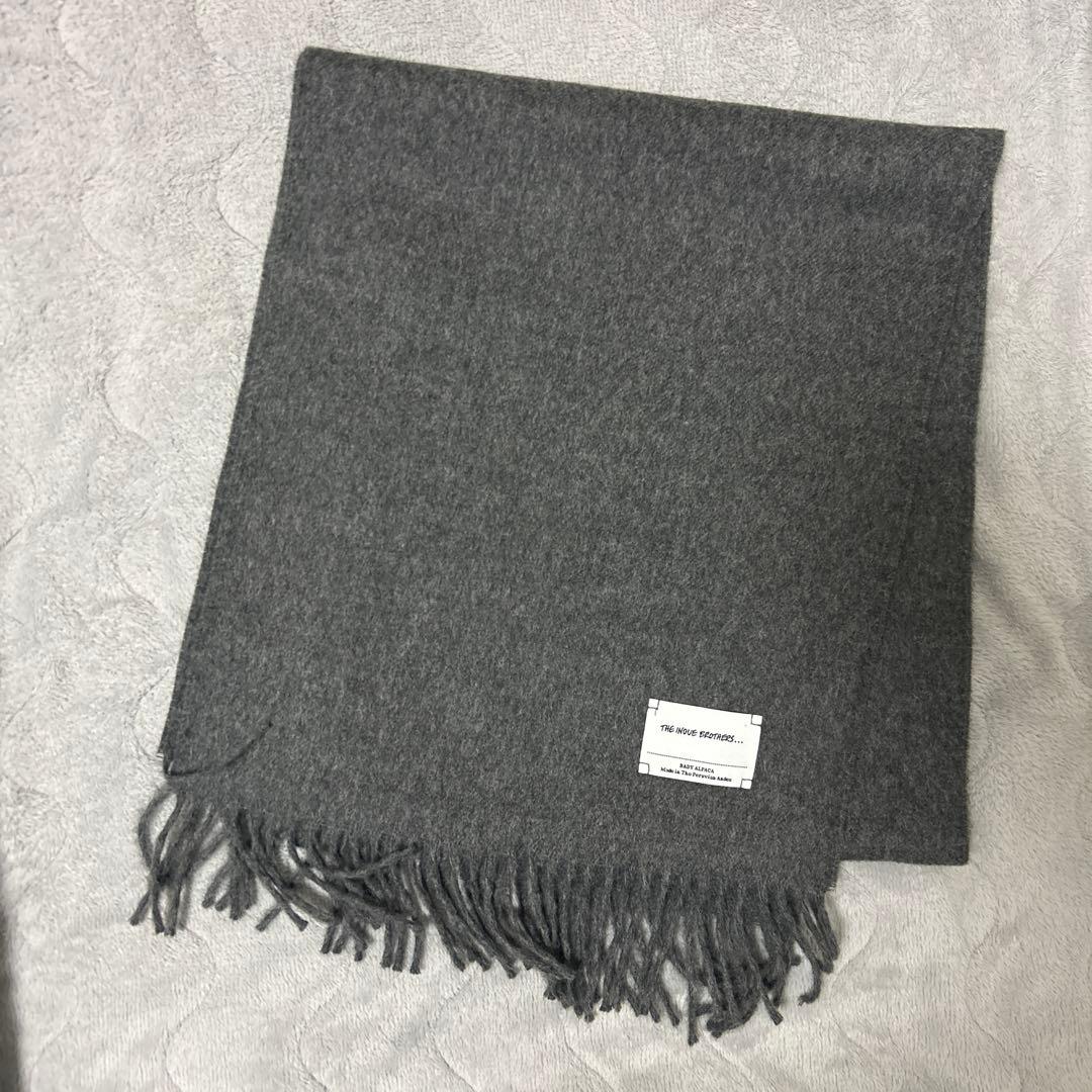 ザイノウエブラザーズ　アルパカ ソリッドマフラー 35x180