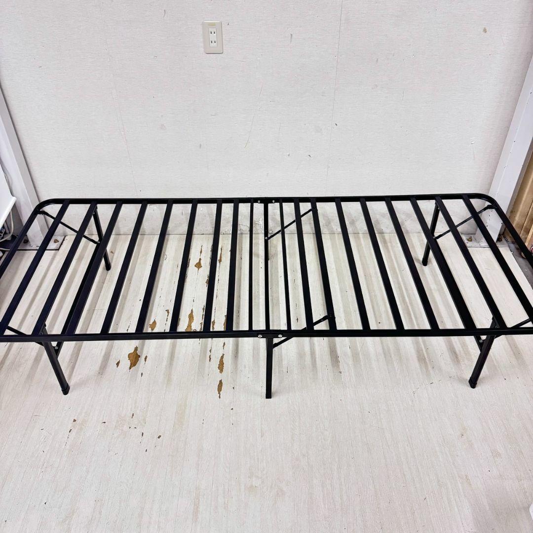 24490 折りたたみセミシングルパイプベッドフレーム