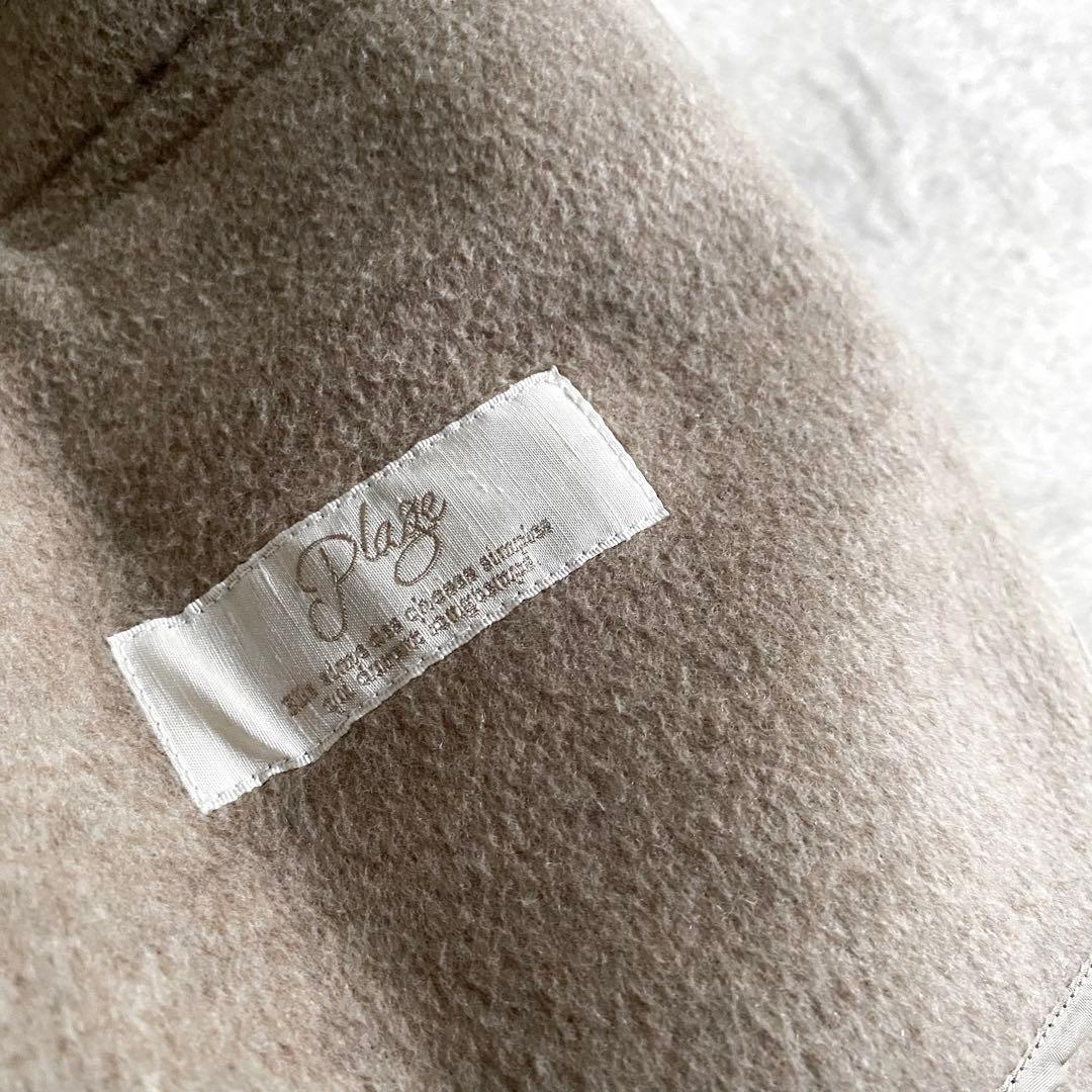 【ほぼ未使用✨】Plage ハミルトンノーカラーコート　定価5.7万　冬活躍　M