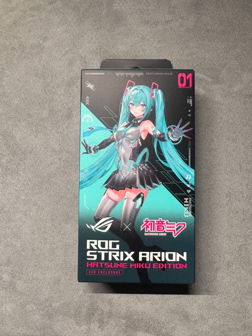 ROG Strix Arion Hatsune Miku Edition初音ミク