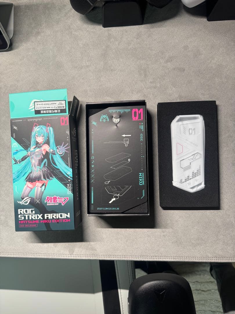 ROG Strix Arion Hatsune Miku Edition初音ミク