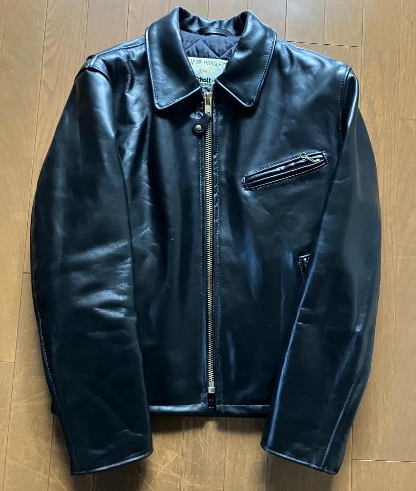 schott ショット ホースハイド 40 USA製 黒