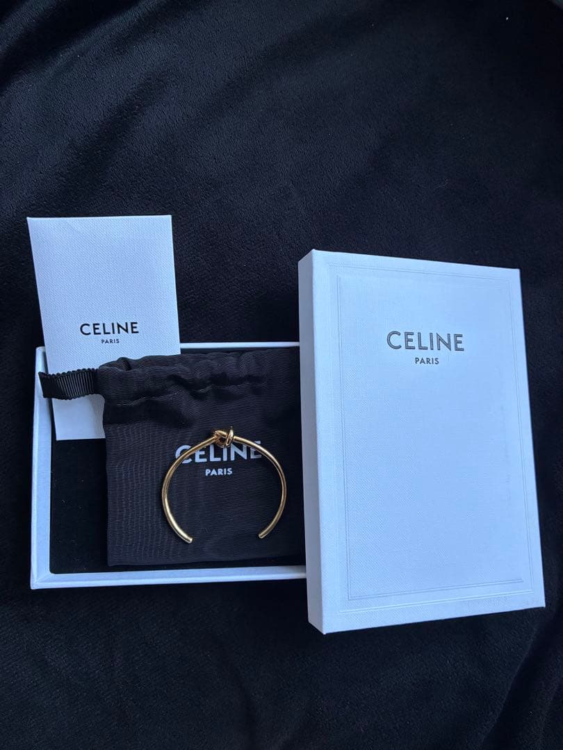新品未使用　CELINE セリーヌ　ゴールド ブレスレット　C1 S