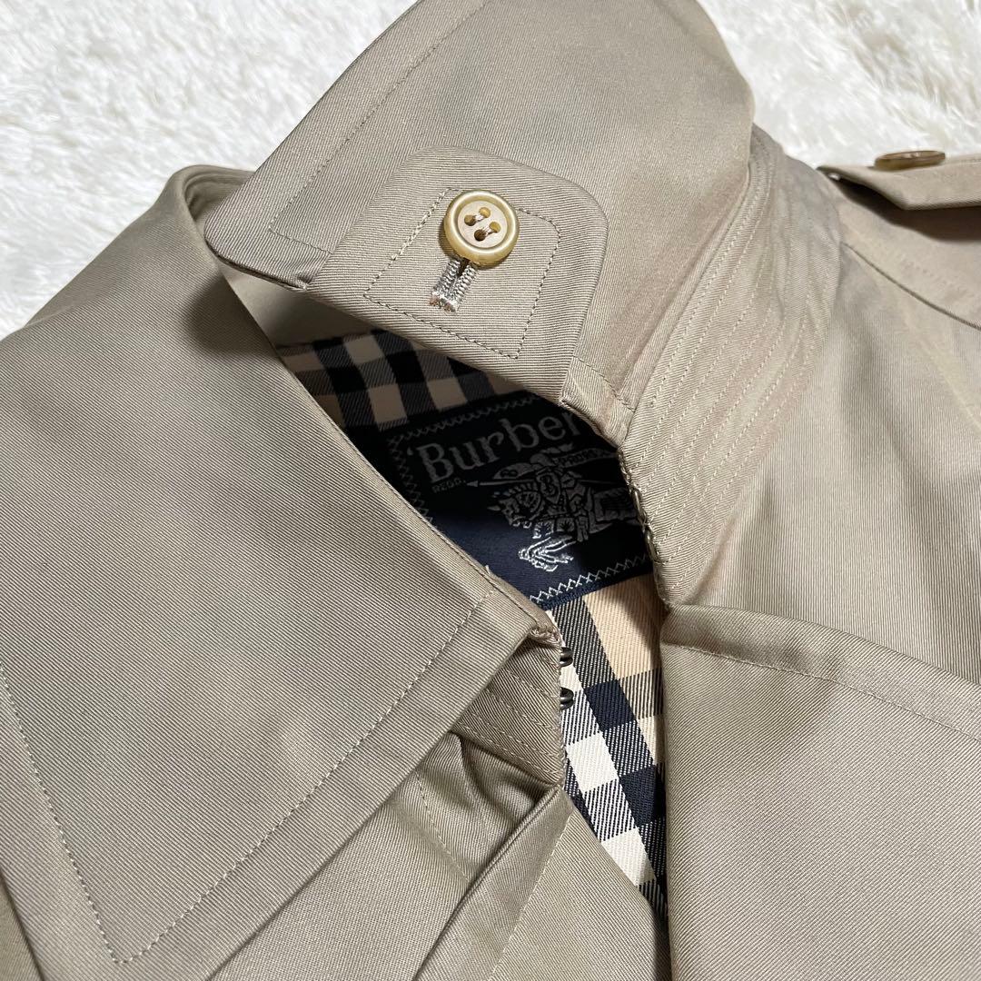 【極美品】バーバリーズ　トレンチコート　ギャバジン　撥水　ノバチェック　未使用級