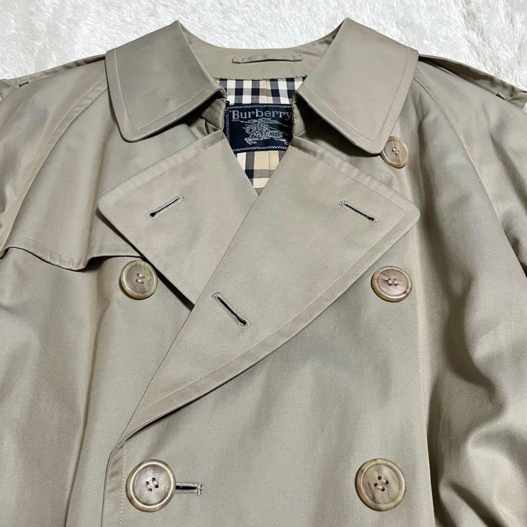 【極美品】バーバリーズ　トレンチコート　ギャバジン　撥水　ノバチェック　未使用級