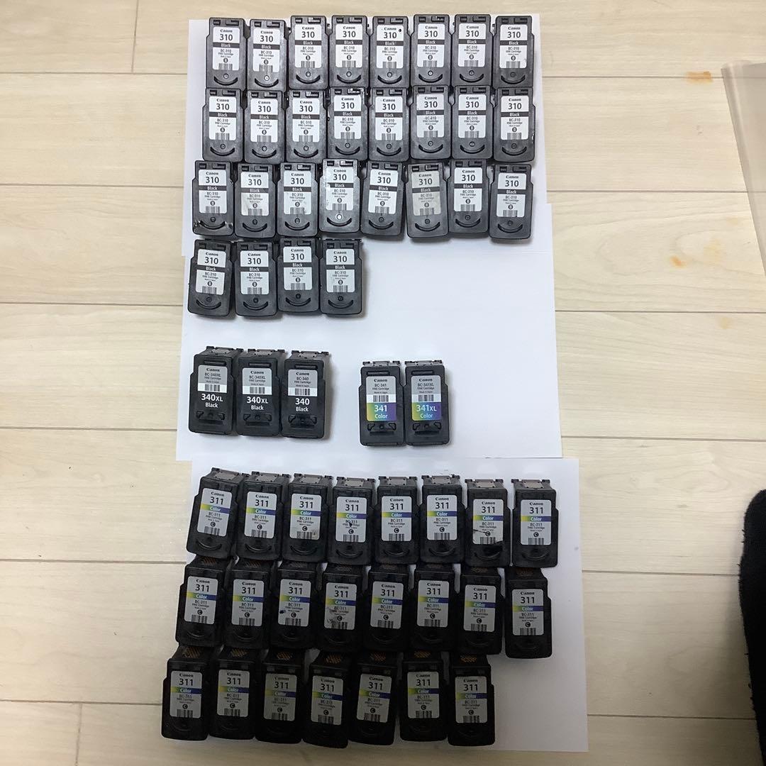 使用済　Canon インクカートリッジ BC系　55個おお