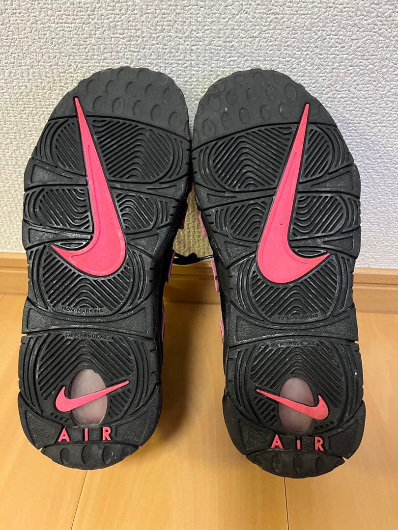 美品★ ナイキ エアモアアップテンポ モアテン ピンク 25.0
