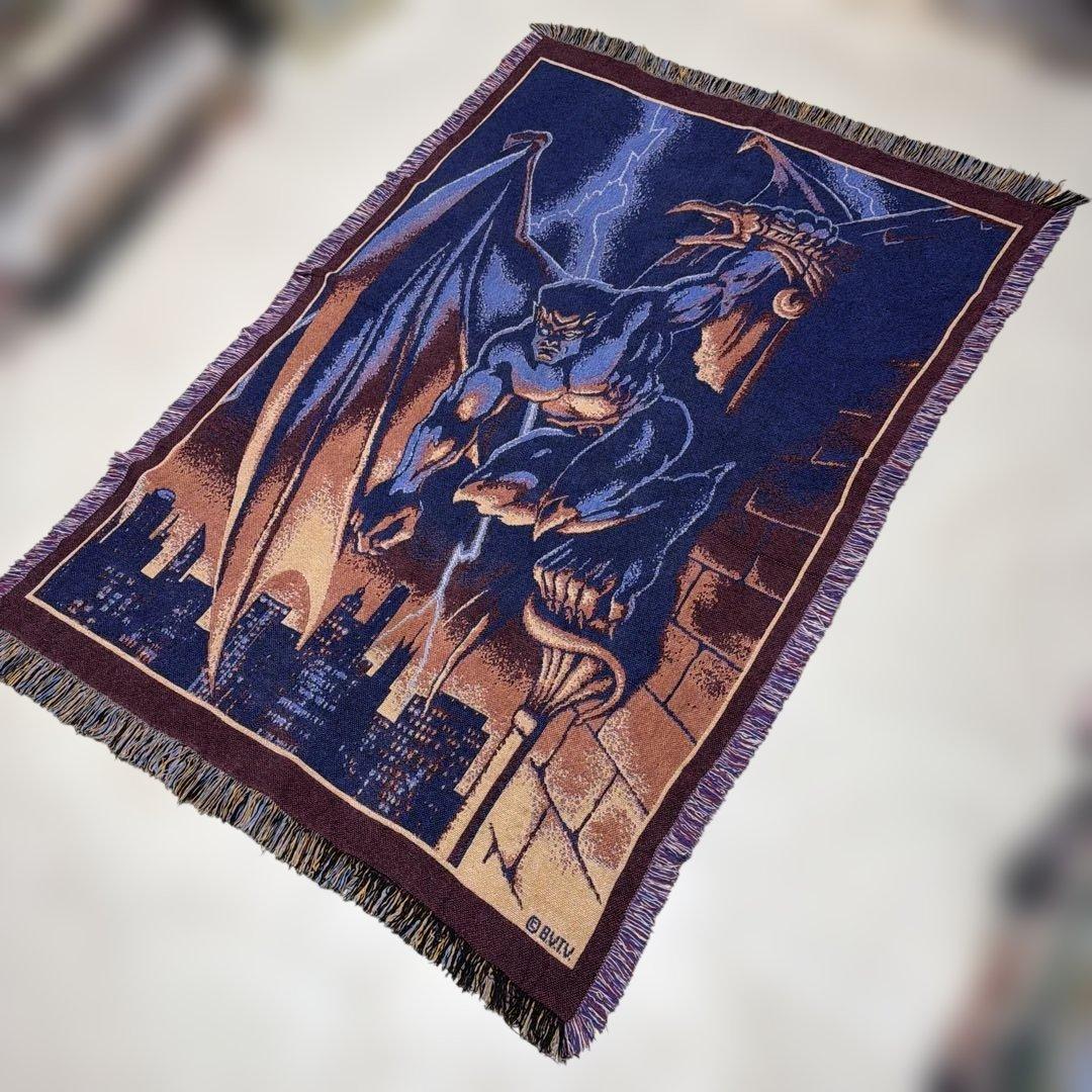 ガーゴイルズ　マルチカバー　ソファカバー　ヴィンテージラグ　175x116