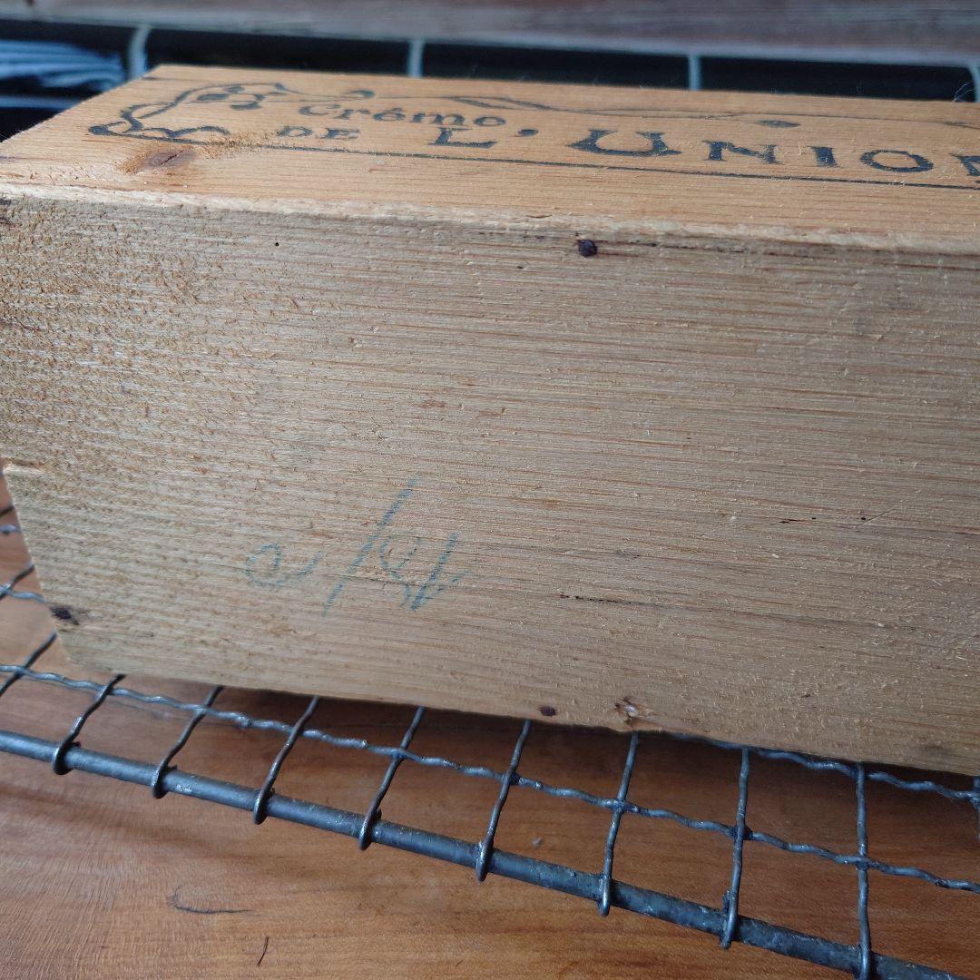 L'UNION ヴィンテージ木製ボックス