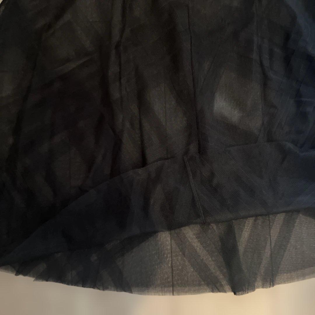 ワコールディア　WACOAL DIA レーススカート　ブラック