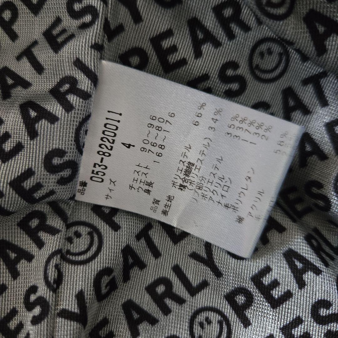 k*u様 美品 PEARLY GATES ネイビー ジップアップ ブルゾン サイ