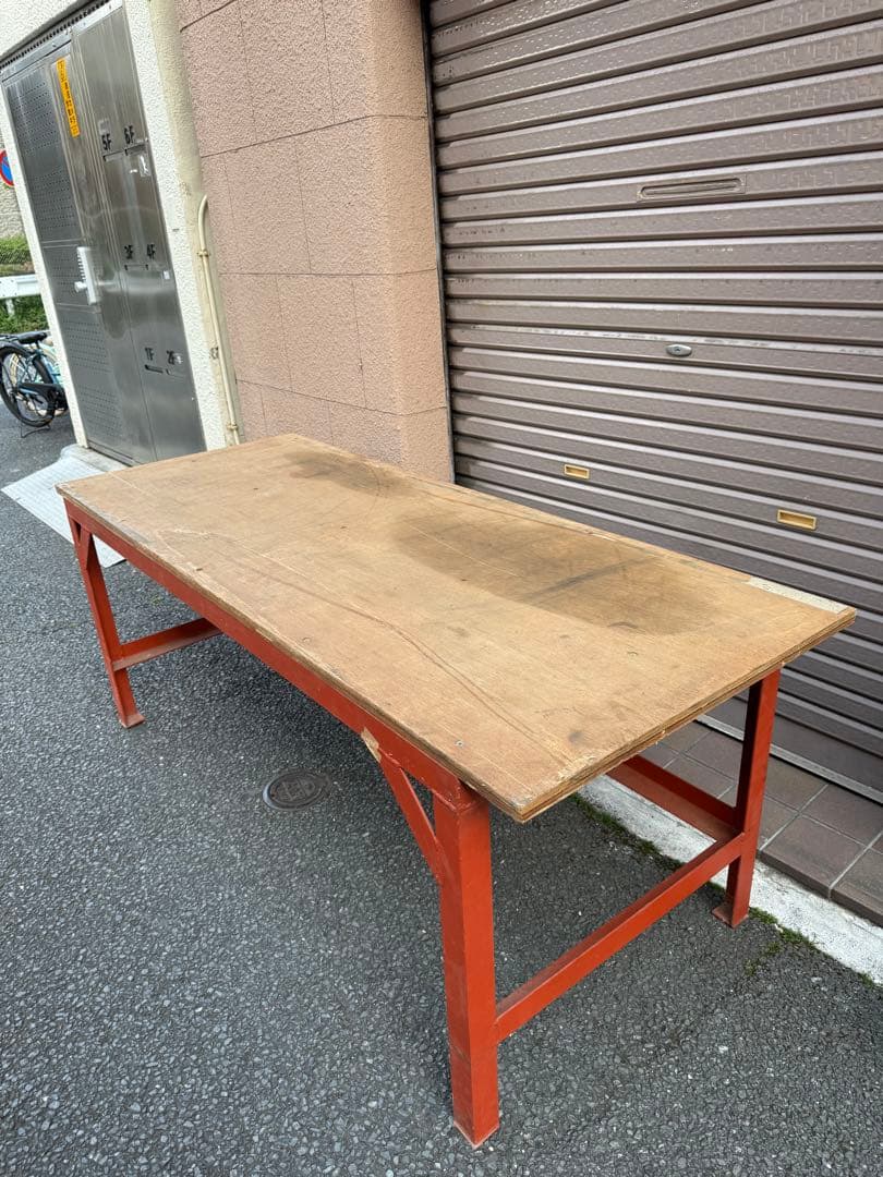 オーダーメイド作業台 頑丈なアングル鋼フレーム ワークベンチ