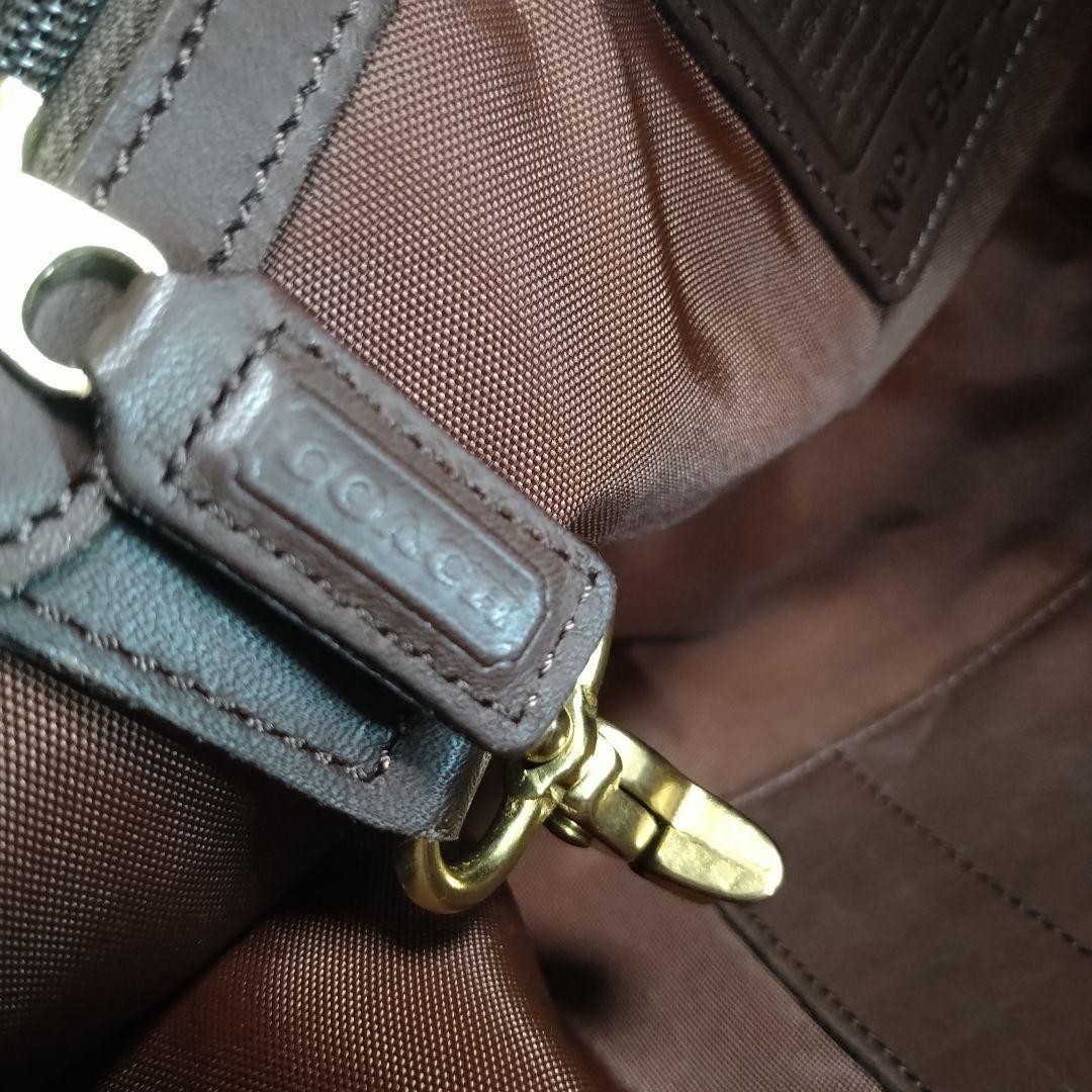 ✨美品✨オールドコーチ　トートバッグ　ビンテージ　ブラウン Ａ4可