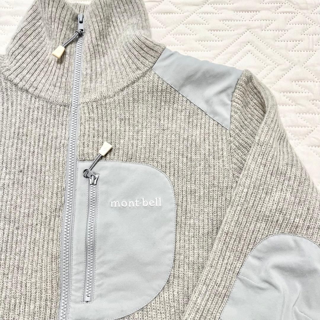 【美品】mont-bellモンベル ミッテルレギ フルジップ セーター