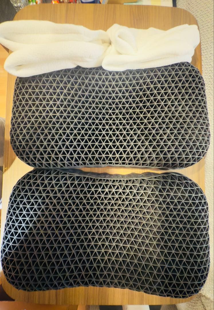 【ゆう】ヒツジのいらない枕　極柔　2点セット【最上位モデル