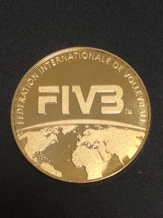 バレーボール★ワールドカップ☆記念メダル★茶平工業