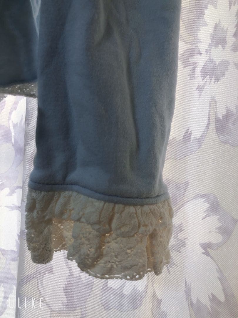 ベイビーザスターズシャインブライト　うさ耳カットソー水色