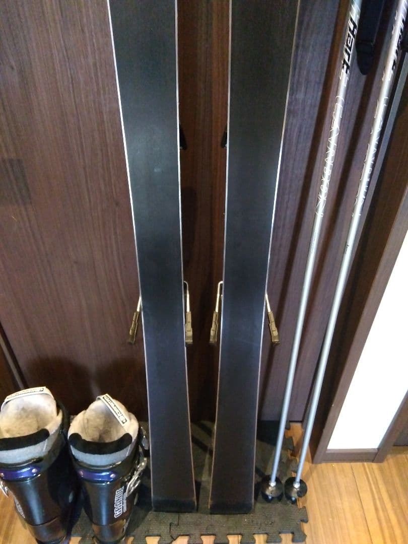 程度良好‼️HEAD/男女兼用/スキーセット・メンテ・WAX済み✔