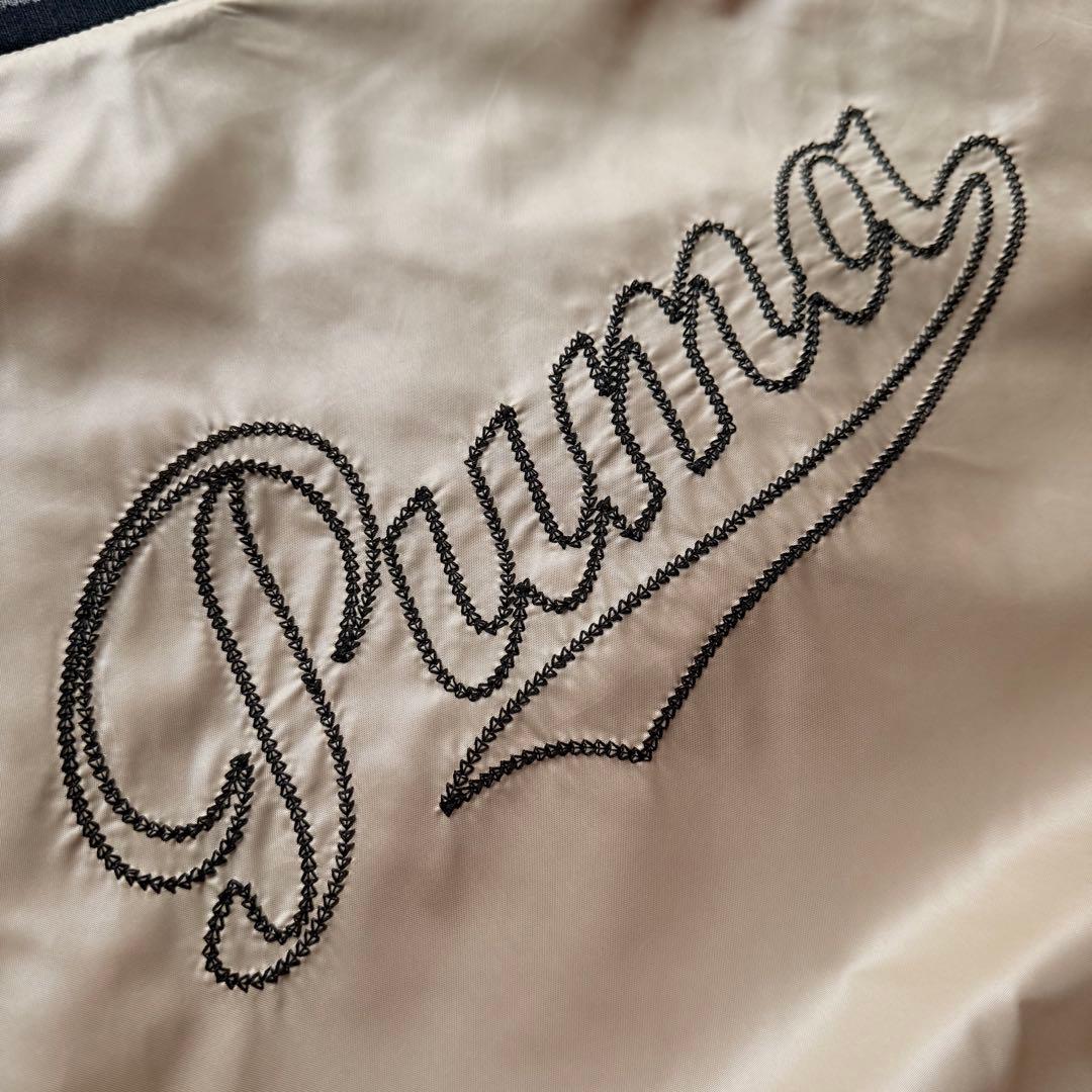 90s~デッドストック PUMA ヒットユニオン スカジャン チェーンステッチ