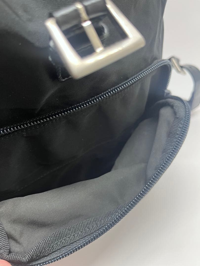 プラダ テスート ナイロン リュック サック ブラック