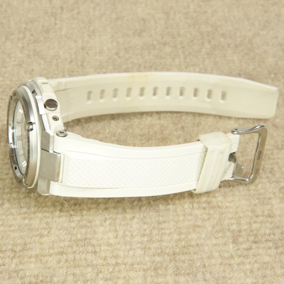 箱付 G-SHOCK G-STEEL GST-W310 電波ソーラー 白×銀