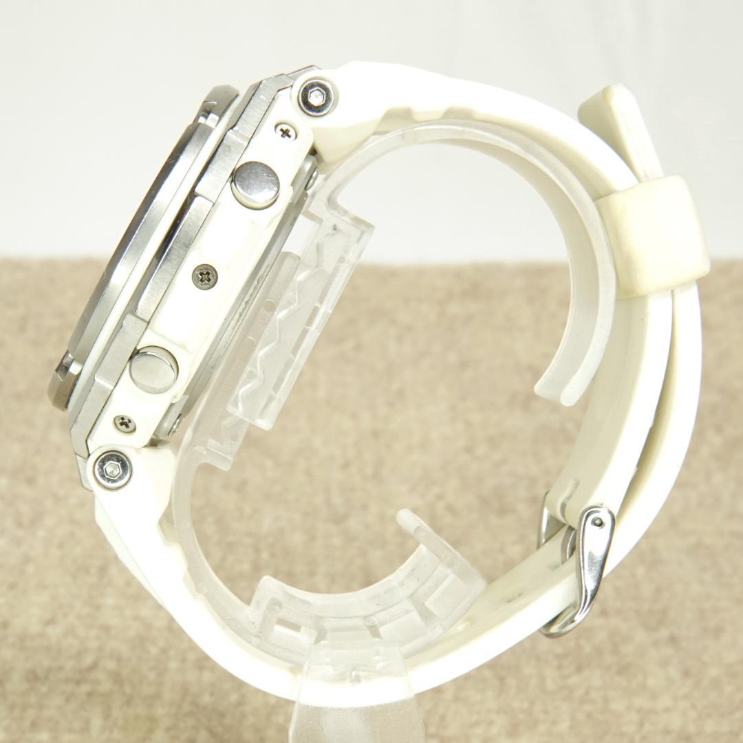 箱付 G-SHOCK G-STEEL GST-W310 電波ソーラー 白×銀