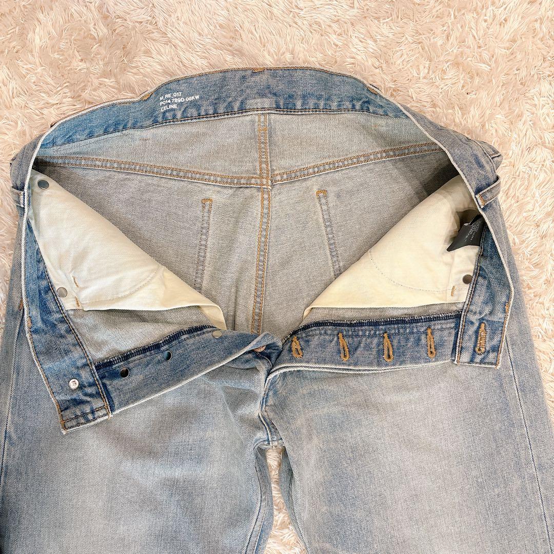 【新品】CELINEウェスリージーンズ/ズマウオッシュデニム25ss