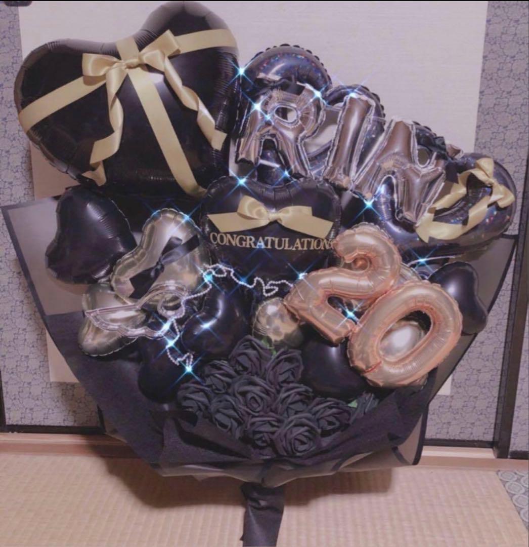R✩࿐⋆*　成人式ブーケ　バルーンギフト　バルーンブーケ　生誕祭