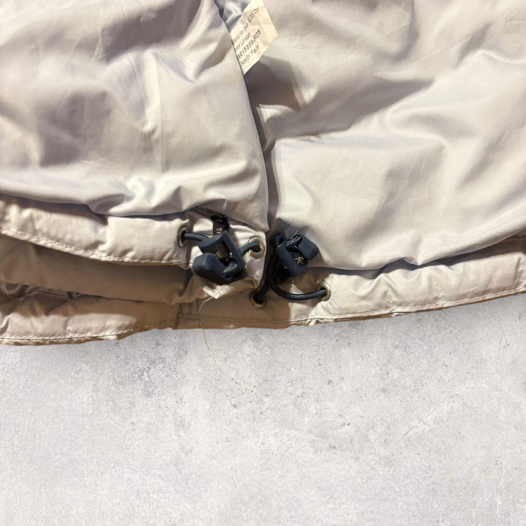 【ソフ&テイル】ダウンベスト　ヌプシ　700刺繍ロゴ　M