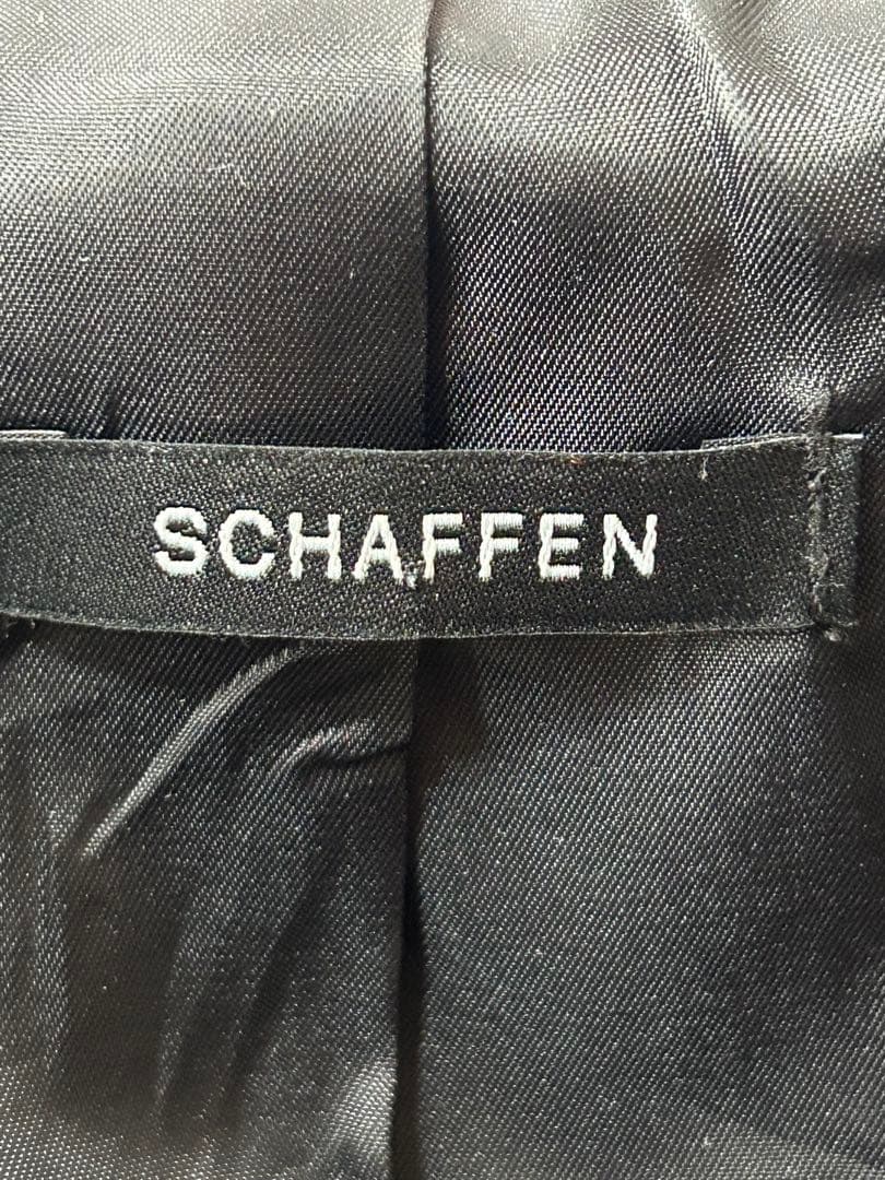 ［匿名発送］SCHAFFEN ライダースジャケット レザー 希少色 赤 XL