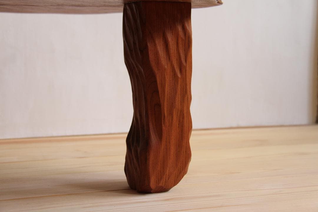 一枚板　天然木　ローテーブル　幅約124㎝