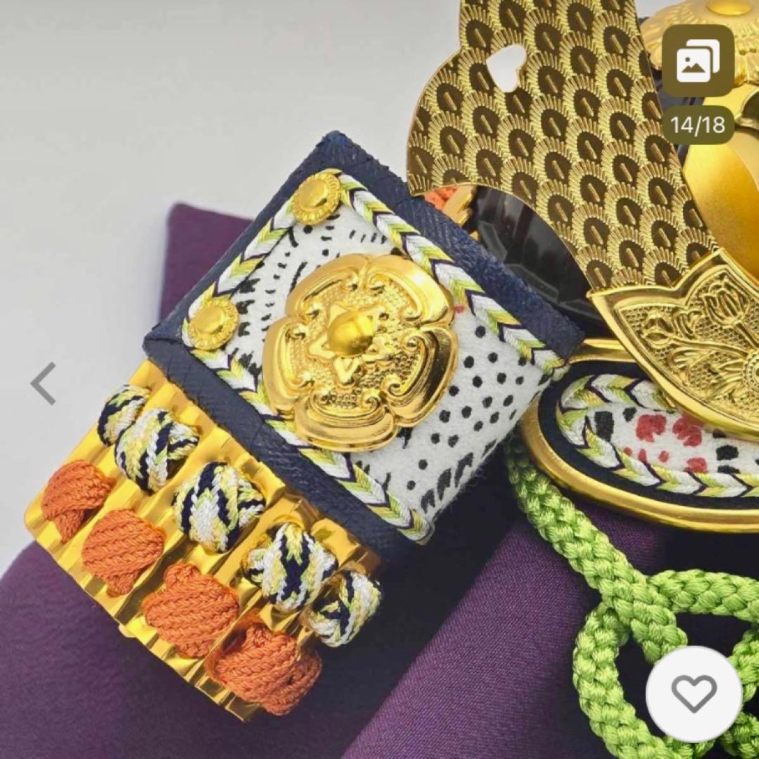 【58%OFF】吉徳 五月人形 豆正成公兜 未使用保管品