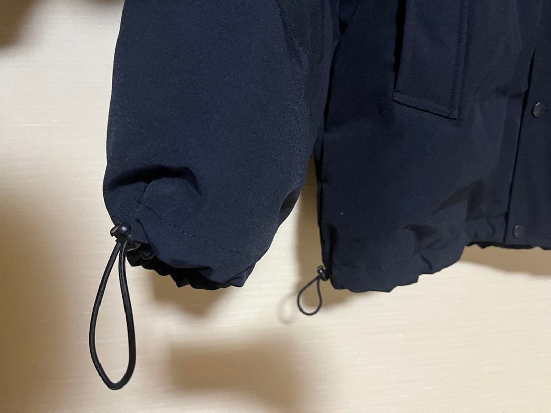 ダウンフーデッドジャケット XS