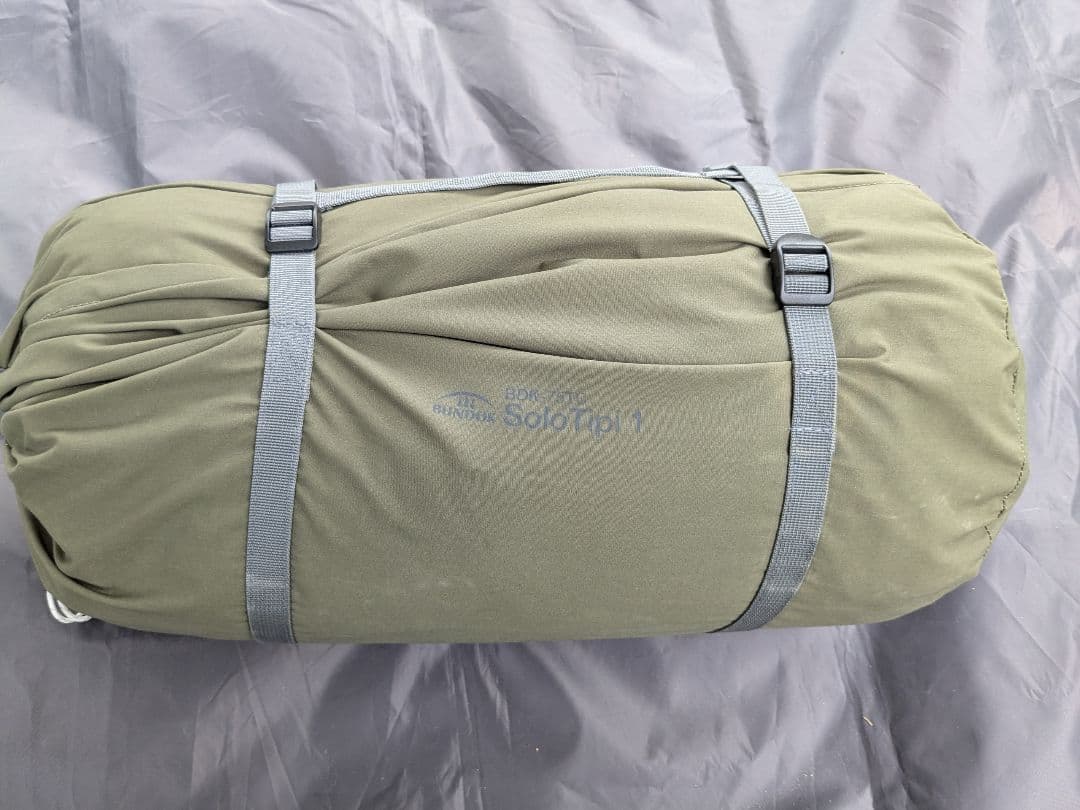 BUNDOK(バンドック)　ソロティピー1TC　二股ポール付　インナーテントなし