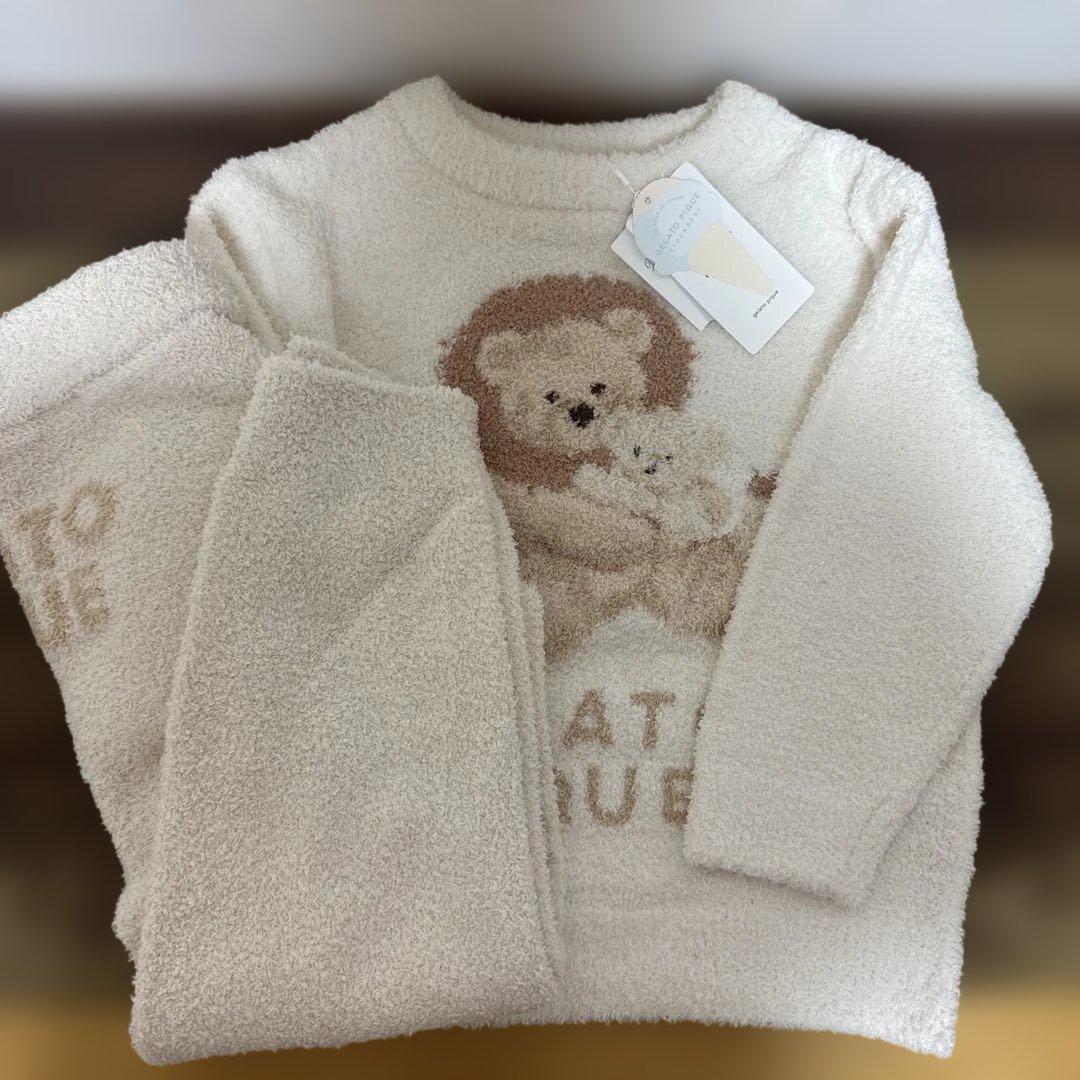 ジェラピケパジャマ110サイズから120サイズ 上下セット