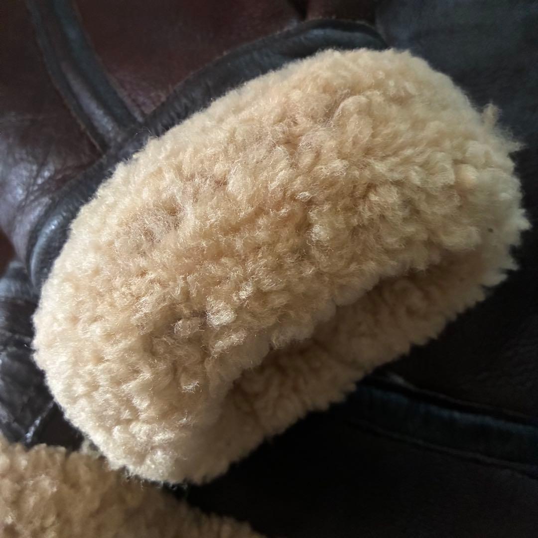 us vintage Excelled ムートンジャケット B3 古着 40