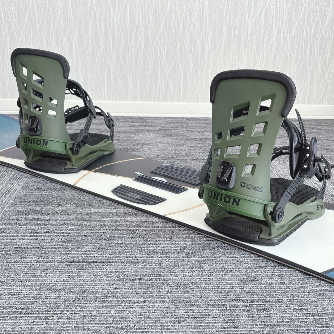 37美品❗️超豪華❗️NIDECKER×UNION スノーボードセット★154cm