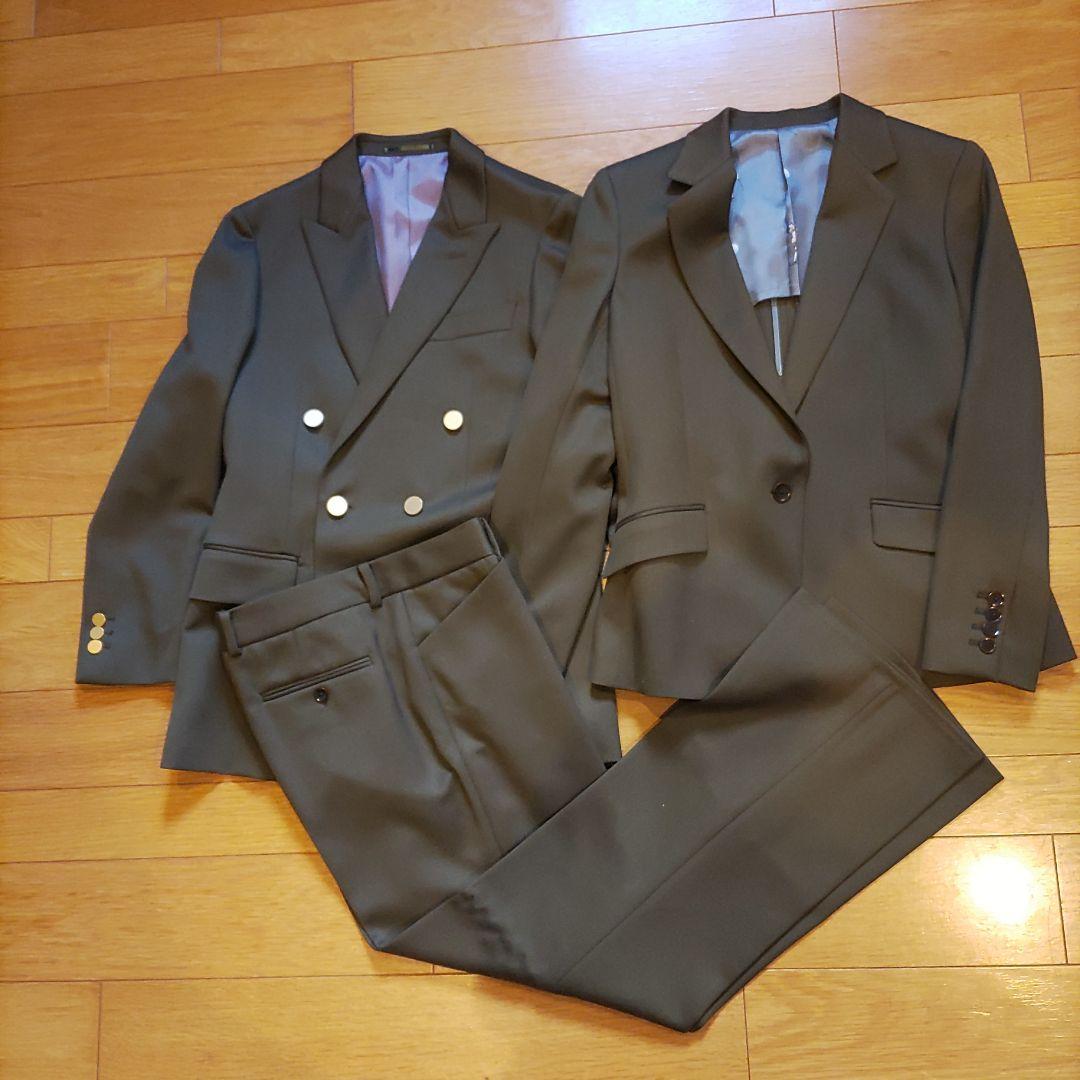 セール！新品レディースカーキスーツ　3点セット　11号