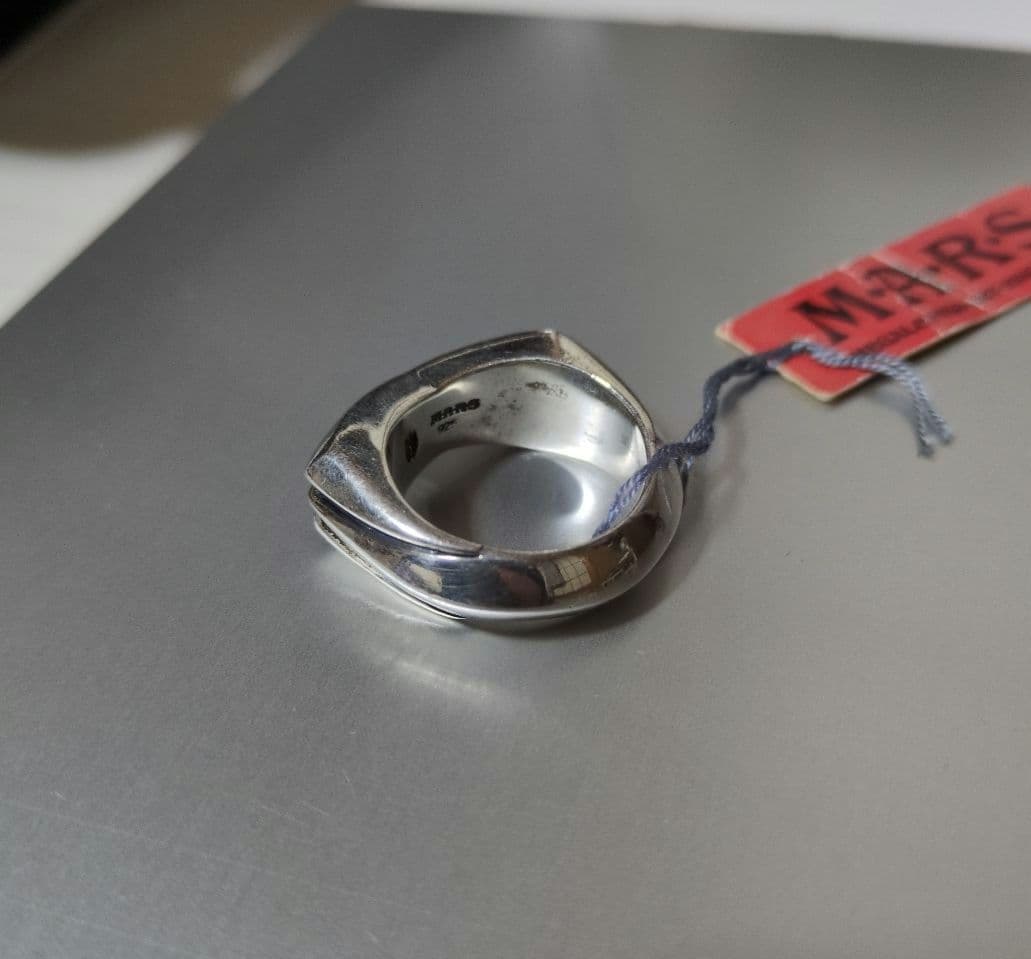 中古 M.A.R.S mars 21号 デザインリング タグ付き